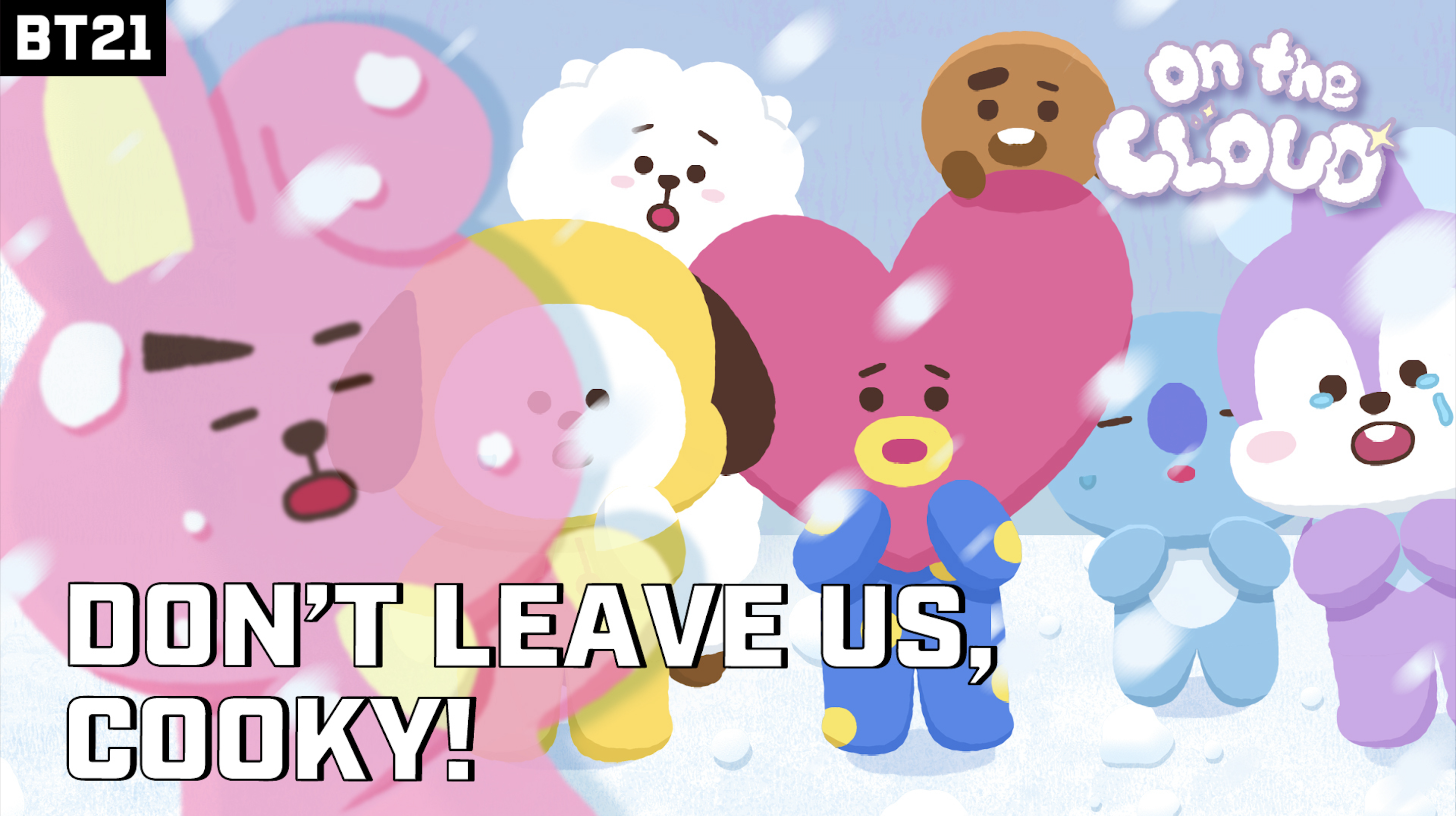 🎬 [BT21] On the Cloud | Let's go on a clumsy cute BT21 bestie trip!